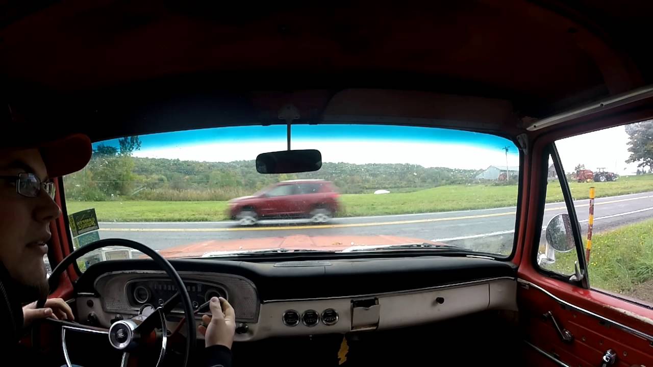 1966 Ford F-100 390FE Driving 2016-10-08
