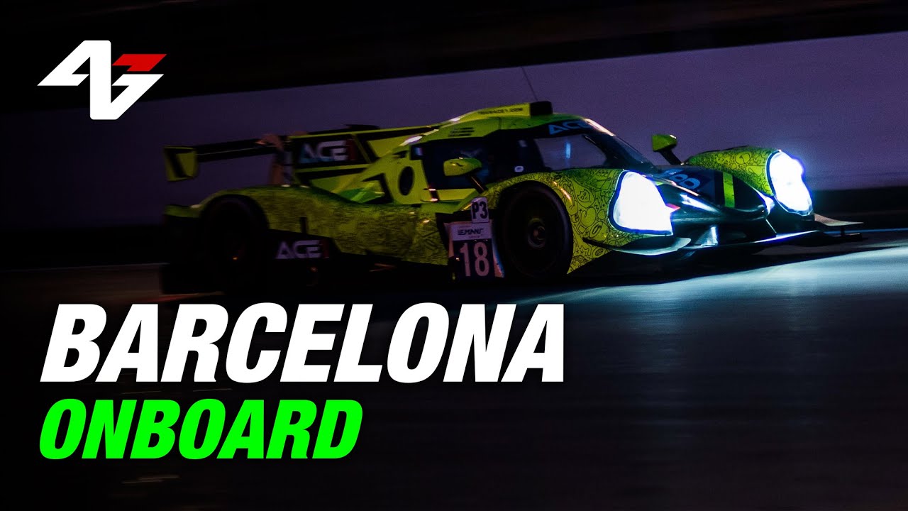 ONBOARD | LMP3 In Barcelona At Night