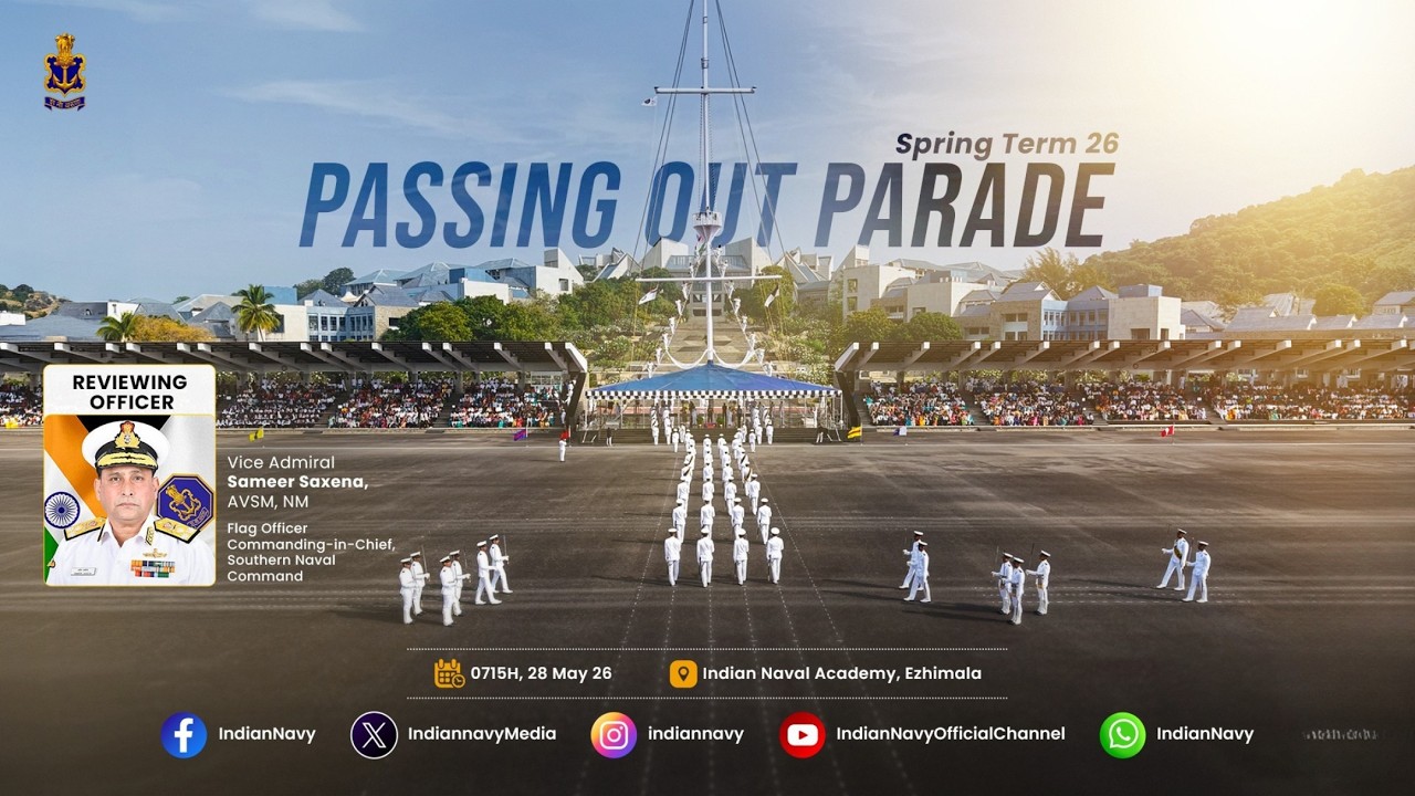 Passing Out Parade - Spring Term 2026| From Training to Tradition, Ready to Lead ⚓
