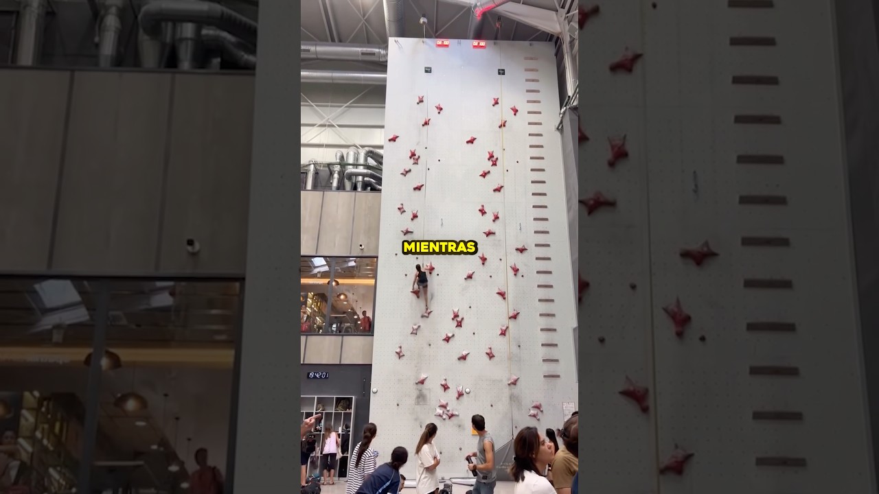 Mar&iacute;a Laborda Sube Muros en Segundos 🧗&zwj;♀️ #Escalada #Velocidad #Deportes #Espa&ntilde;a