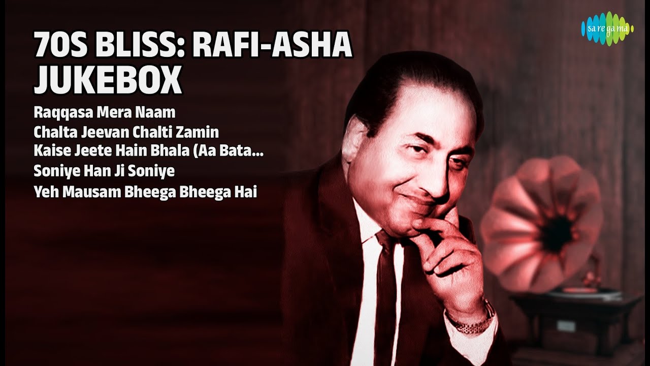 70s Bliss: Rafi-Asha Songs | Mohammed Rafi Songs | Raqqasa Mera Naam