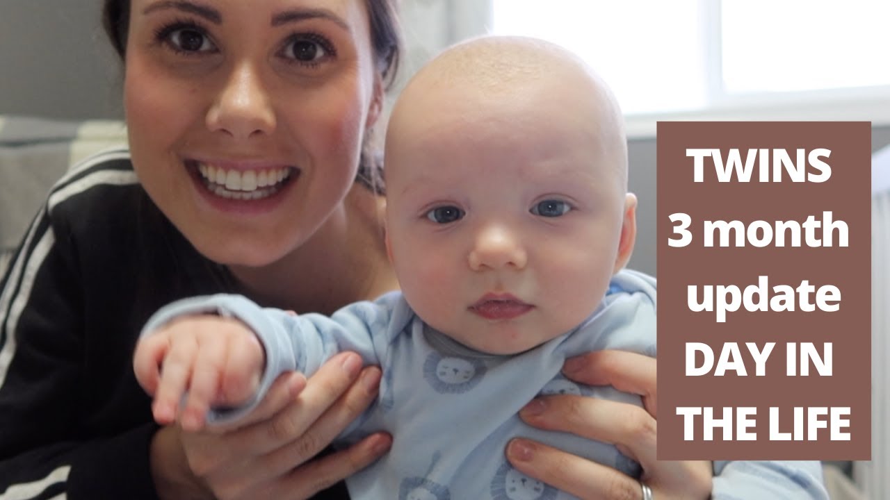 Day in the life with Twins // 3 month update!