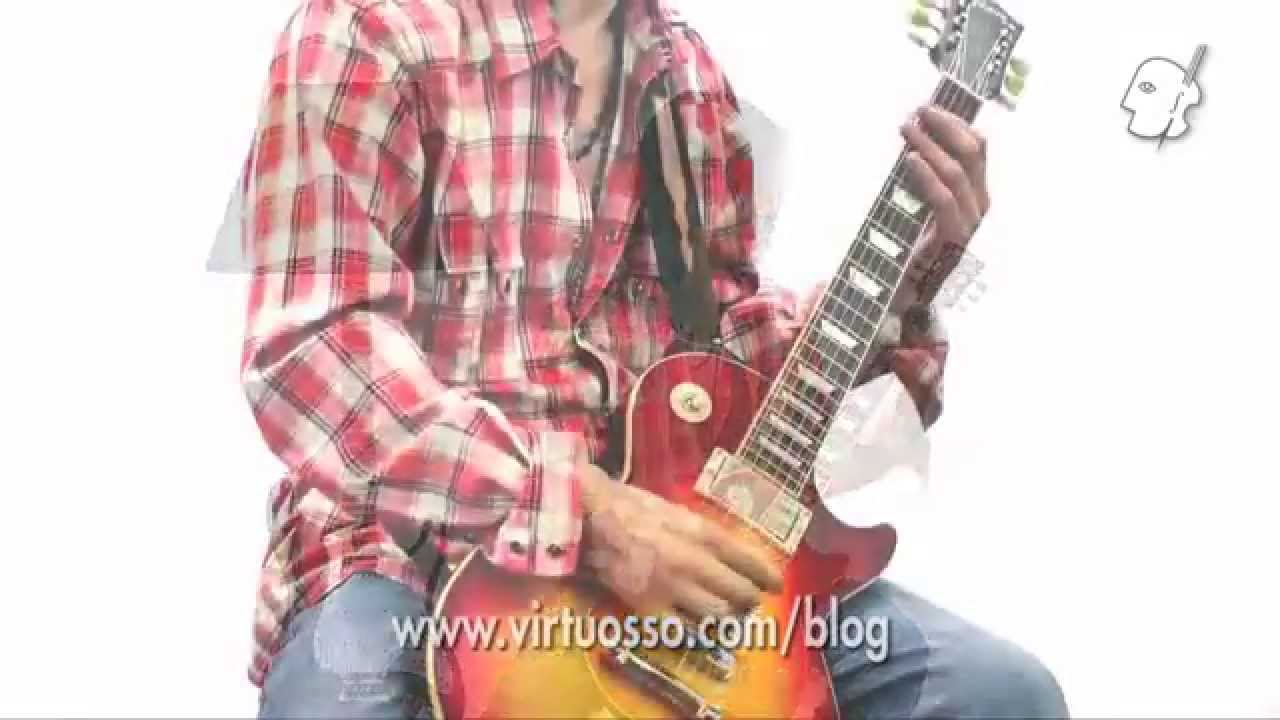 Legatto y armónicos en la guitarra