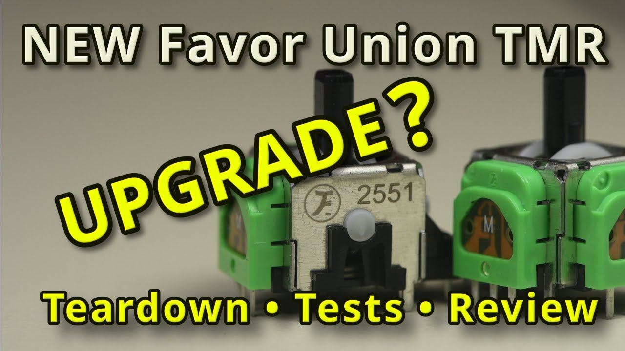 Новые джойстики Favor Union TMR: разборка, тестирование DualSense и Edge (обновленная версия, вых...