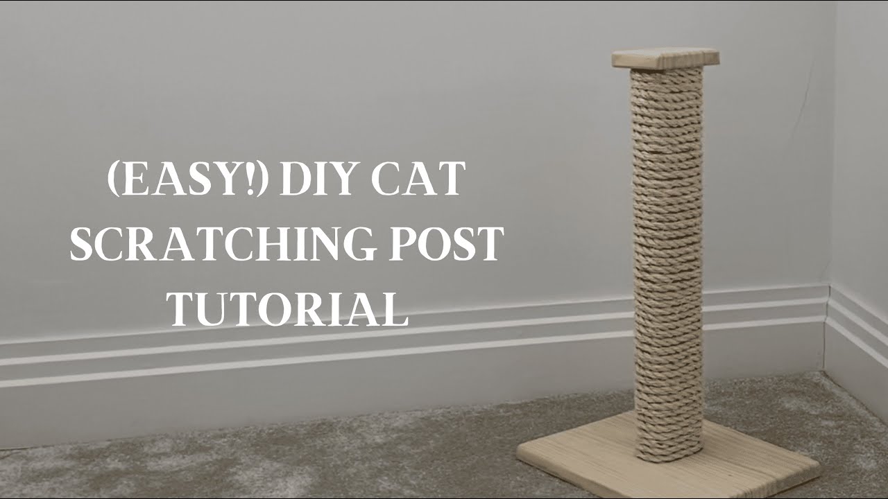 How To Make a (Simple!) DIY Cat Scratcher