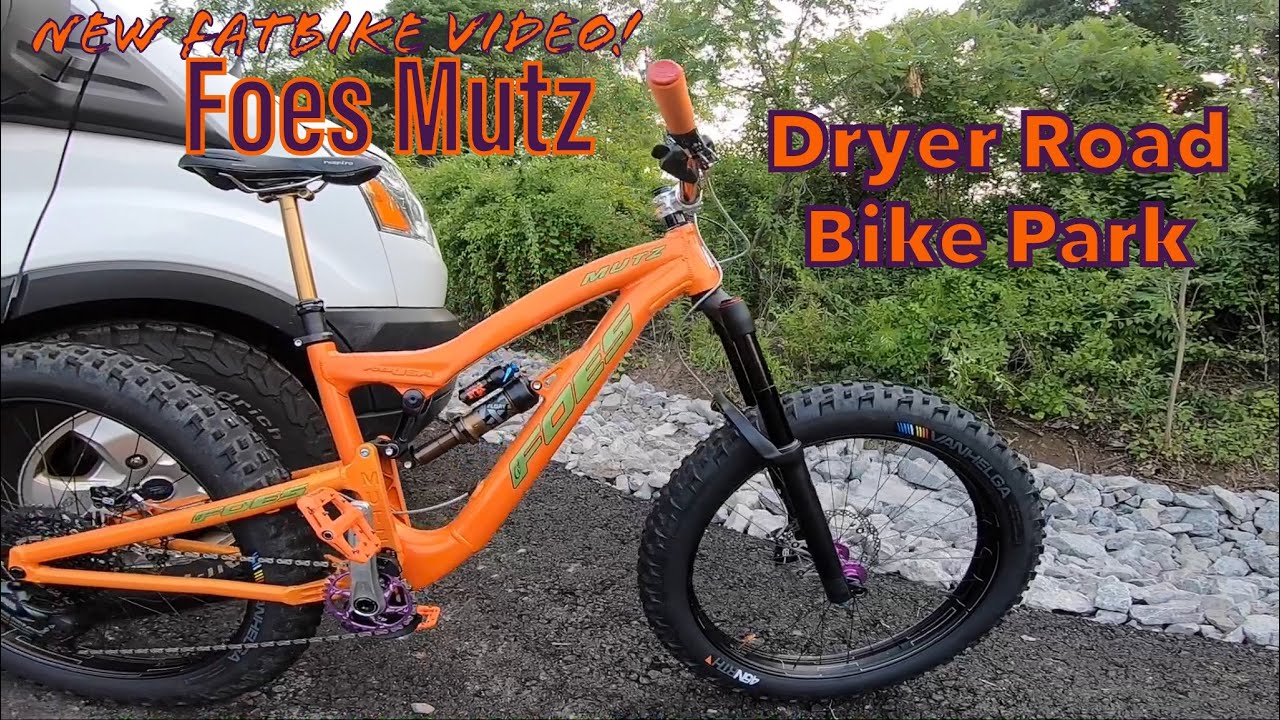 New Foes Mutz Fatbike on first Trail of Northeast Mtb Trip