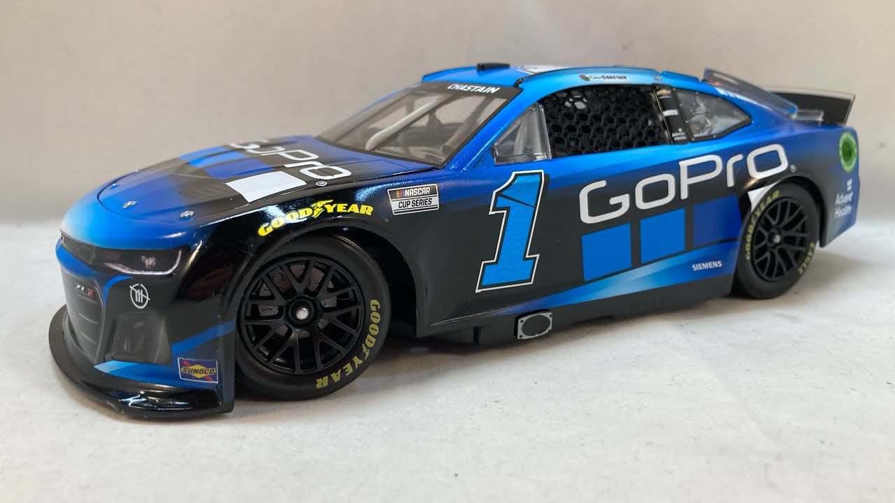 Review: 2022 Ross Chastain #1 GoPro Chevy Camaro 1/24 NASCAR Next Gen Diecast