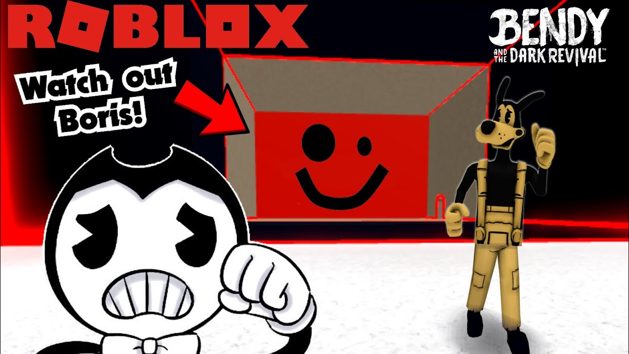 BENDY GETS CHASED BY A SPEEDING WALL IN ROBLOX! (ROBLOX BATIM)