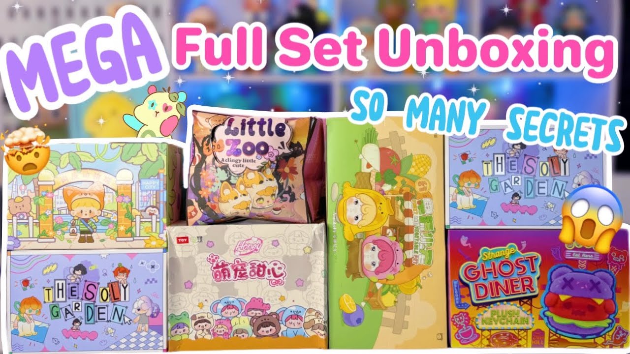 MEGA FULL SET UNBOXING!! *♡* PLUSH, BEANS, AND SO MANY SECRETS!!