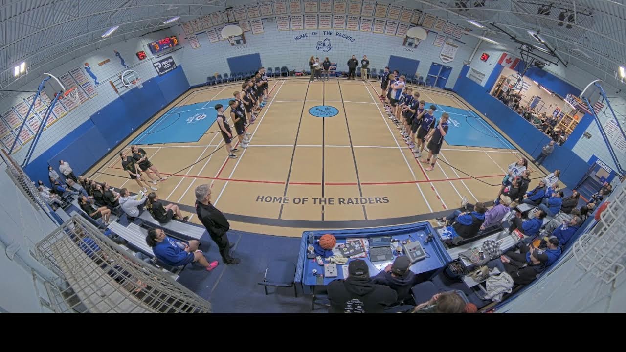 MHSAA Provincial Round 1 Basketball- Varsity Boys- Riverton Patriots vs Fisher Branch Cougars