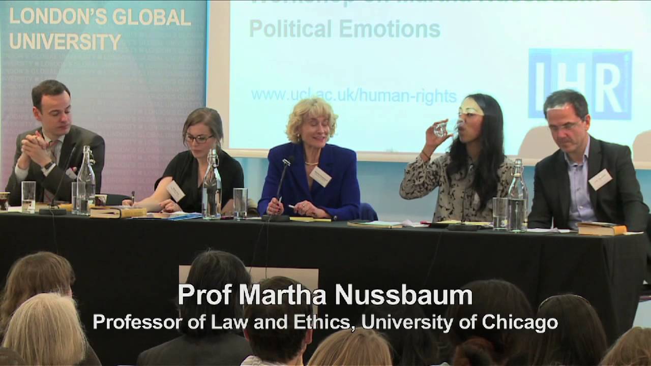 Why Love Matters for Justice: Martha Nussbaum's Political Emotions // Workshop Session 3
