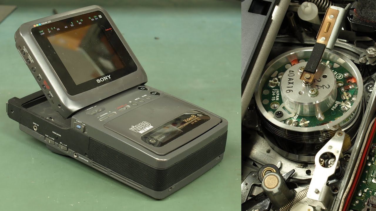 EEVblog #907 - RETRO Teardown: Sony Video Walkman