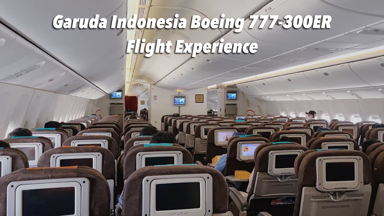 REVIEW Pesawat Boeing 777 Garuda Indonesia, Jakarta - Bali GA408