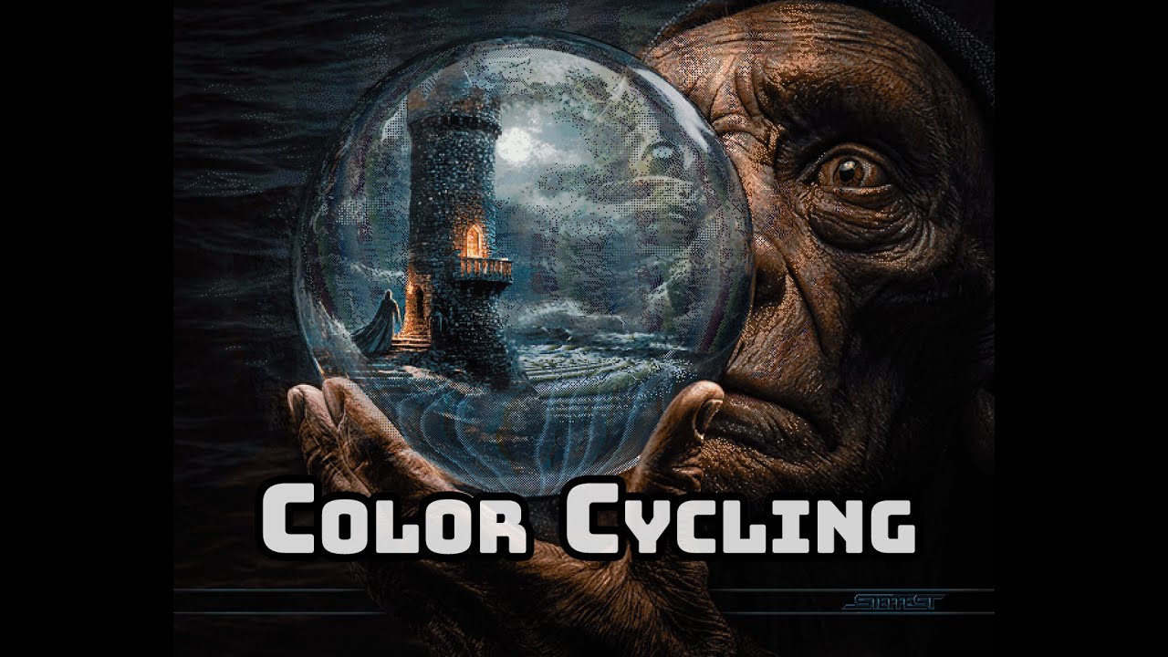 The Vision - Creating a Color Cycling Image for the Commodore Amiga