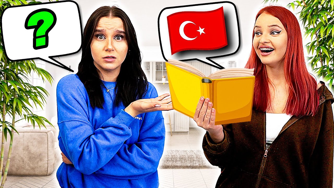 1 Tag lang KEIN DEUTSCH sprechen ! 😰💭 (sehr unangenehm ) - Celina
