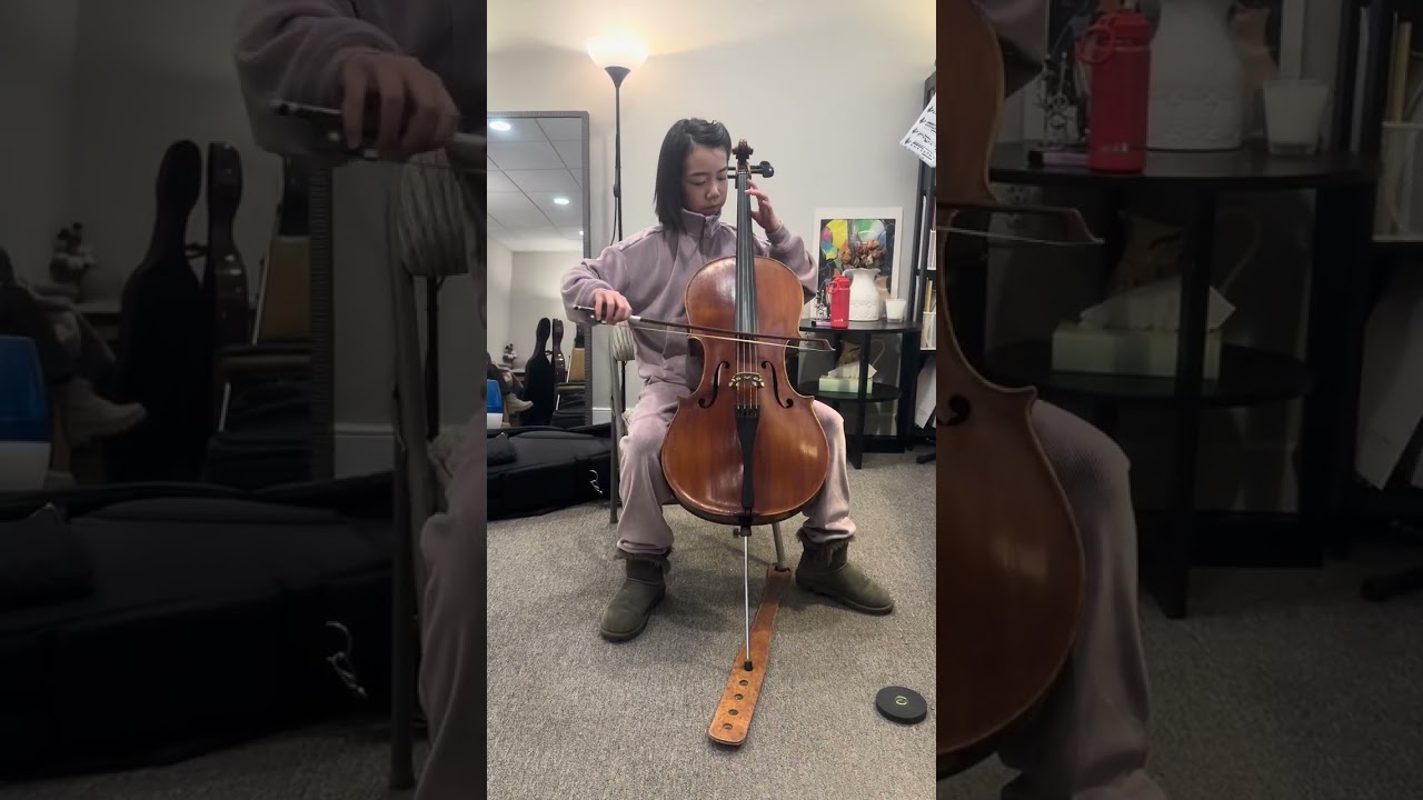 Cello Suite No. 1 in G Major II. Allemande  played by Nora Zhang🎈