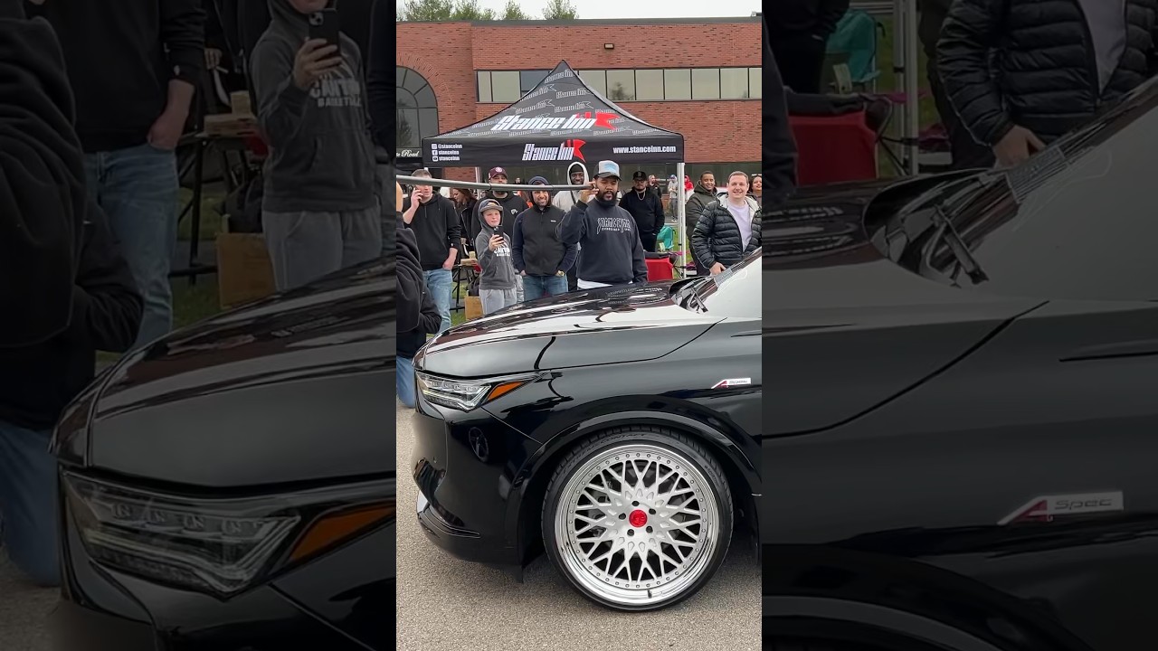 Acura MDX A-spec в эфире делает низкий автомобиль лимбо 💥