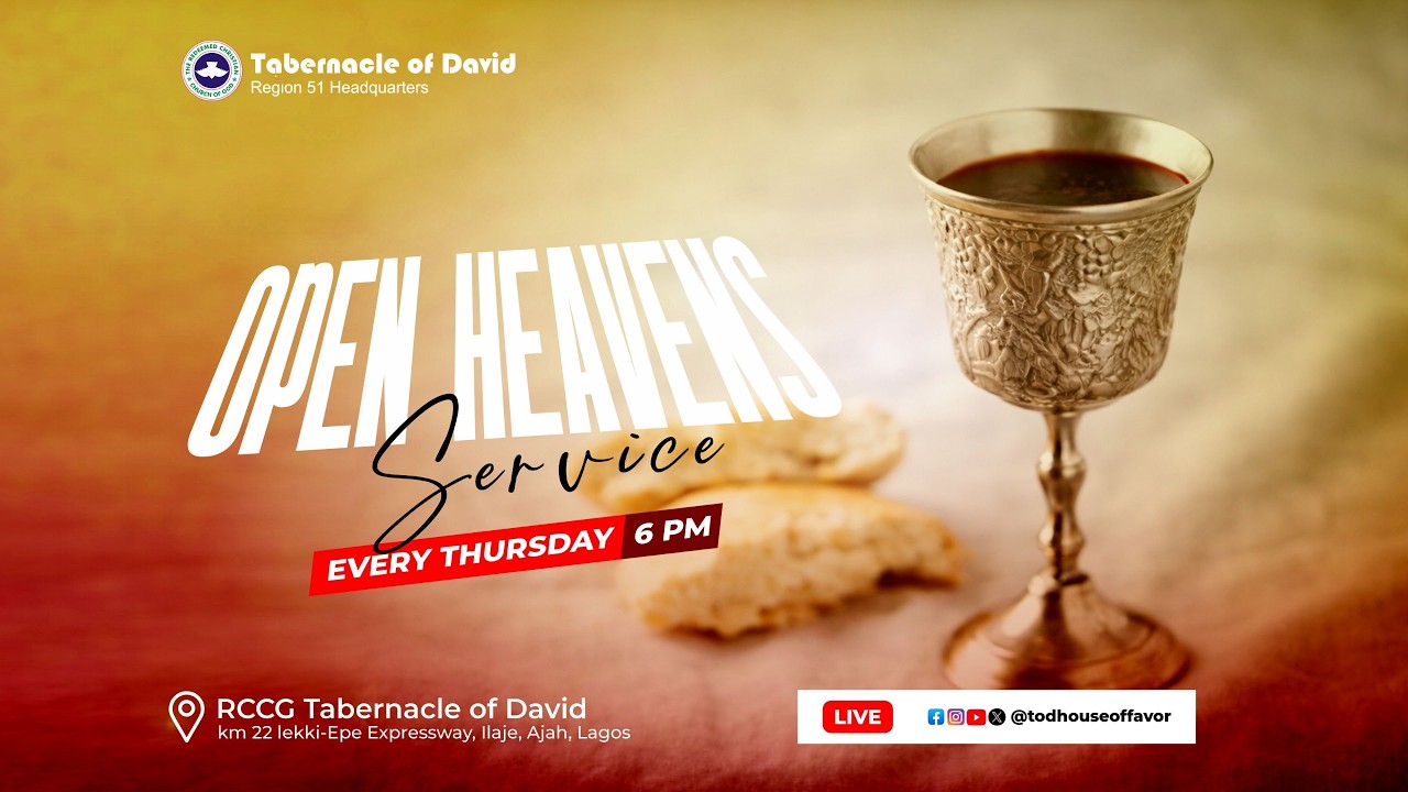 Open Heavens Service || Thursday 12th March 2026