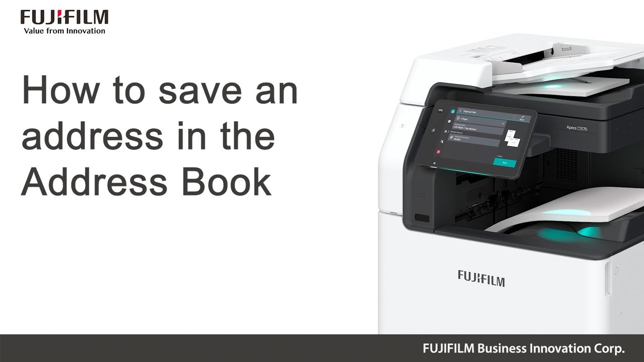 How to save an address in the Address Book