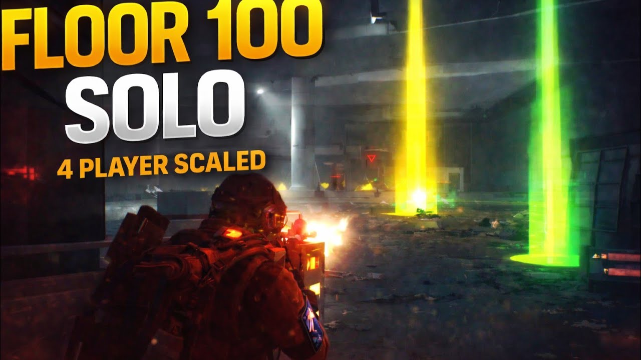 I Soloed Floor 100 in Under 5 Minutes on 4-Player Scaling | Division 2