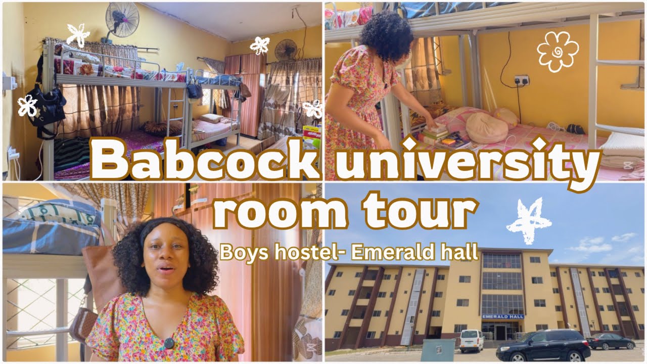 Babcock University Male Hostel Room Tour- Emerald Hall 🪷🏠