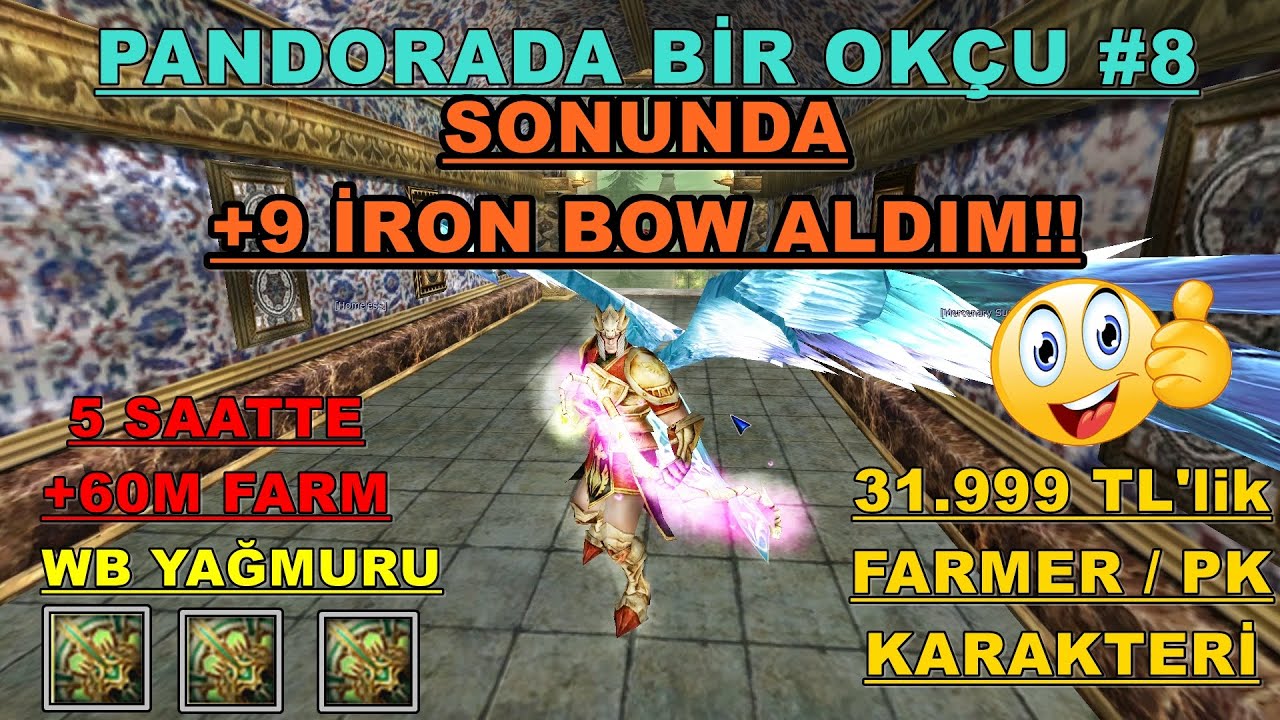 +9 İRON BOW ALDIM🏹 31.999 TL FULL AP OKÇU- CZ'DE 3 SAAT TW, 2 SAAT AOC FARM - PANDORADA BİR OKÇU #8