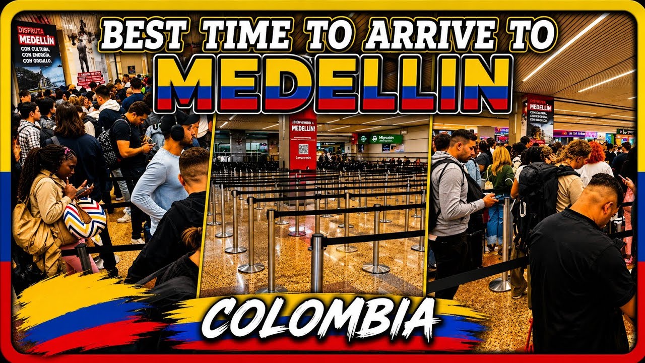 MEDELLÍN AIRPORT HACKS: BEAT IMMIGRATION LINES LIKE A PRO 4K 🇨🇴