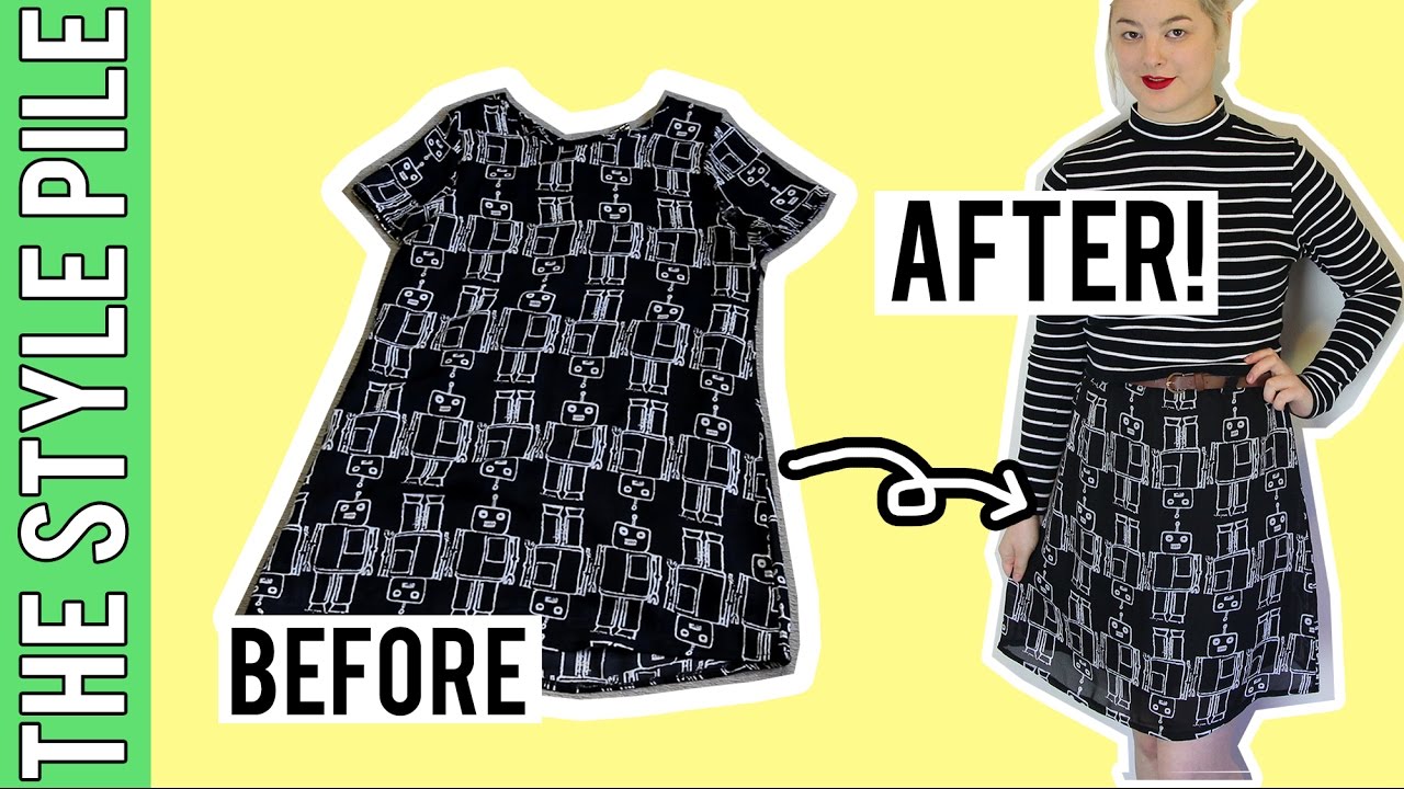 Transform a Dress into a Skirt! | Style Pile #11