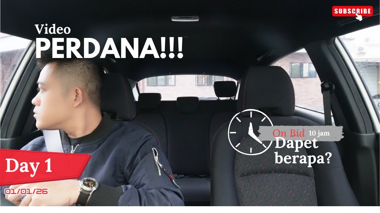 Awal Tahun 2026: Sehari Mencari Orderan sebagai Driver Taksi Online | Video Perdana!!