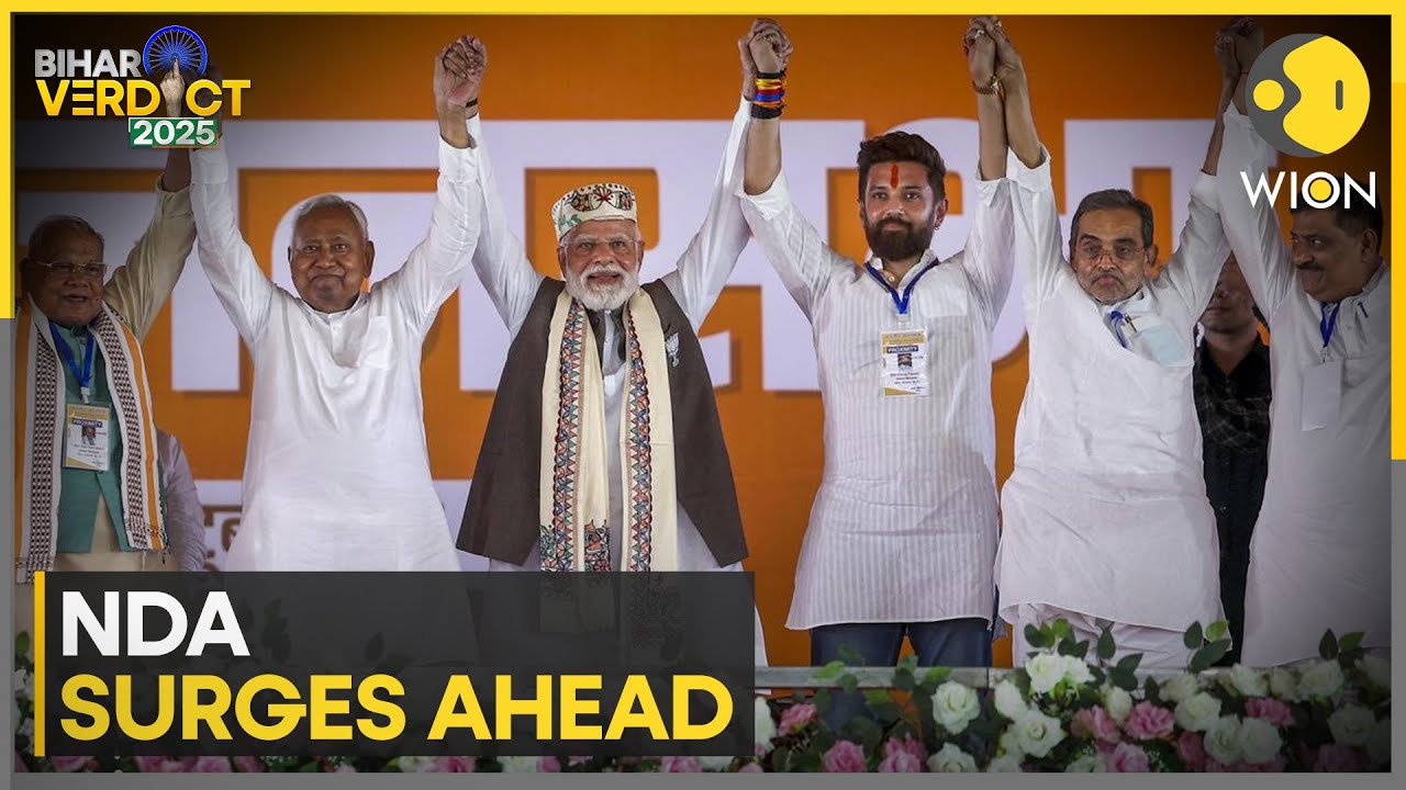 Bihar Elections: Nitish Kumar&rsquo;s NDA Ahead in Bihar Election Early Trends | WION
