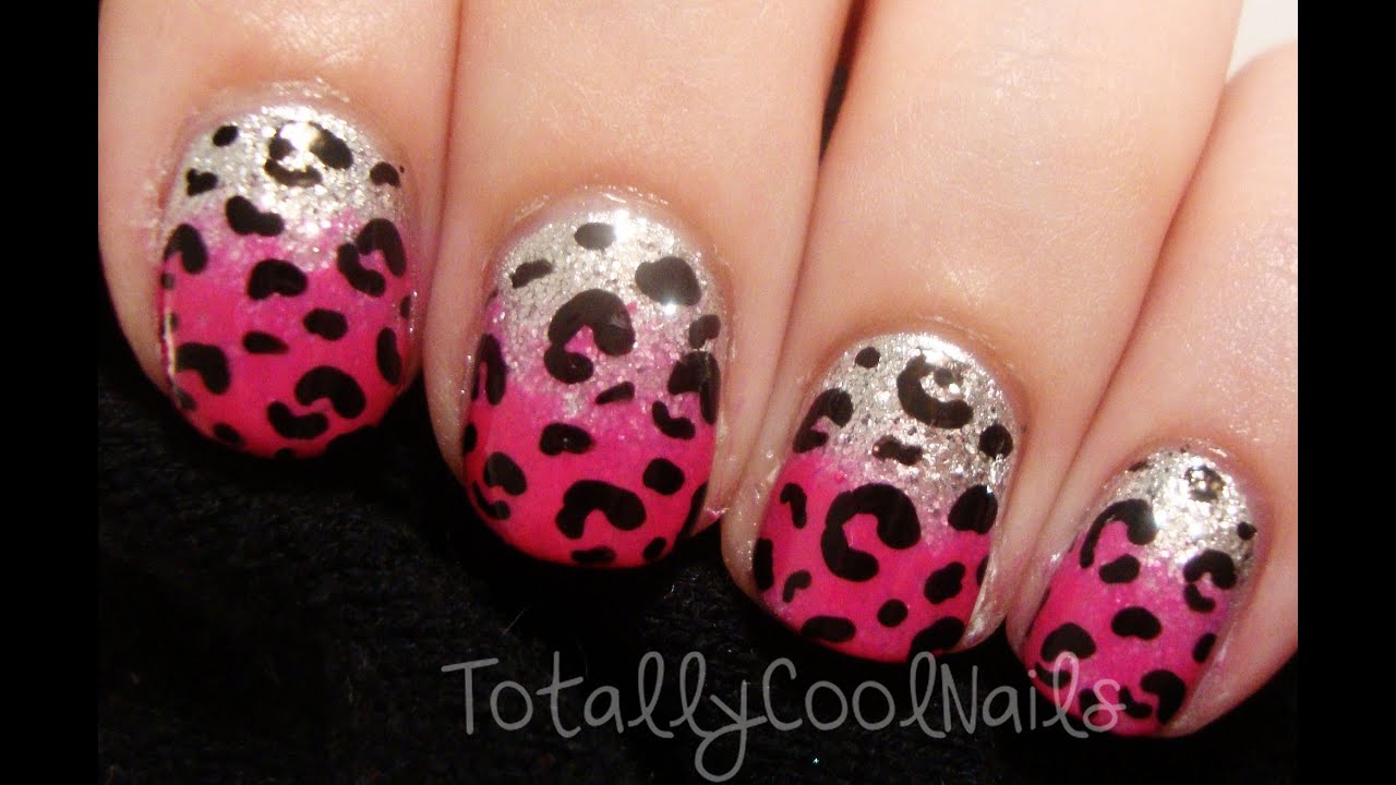 Night Out Hot Pink and Silver Leopard