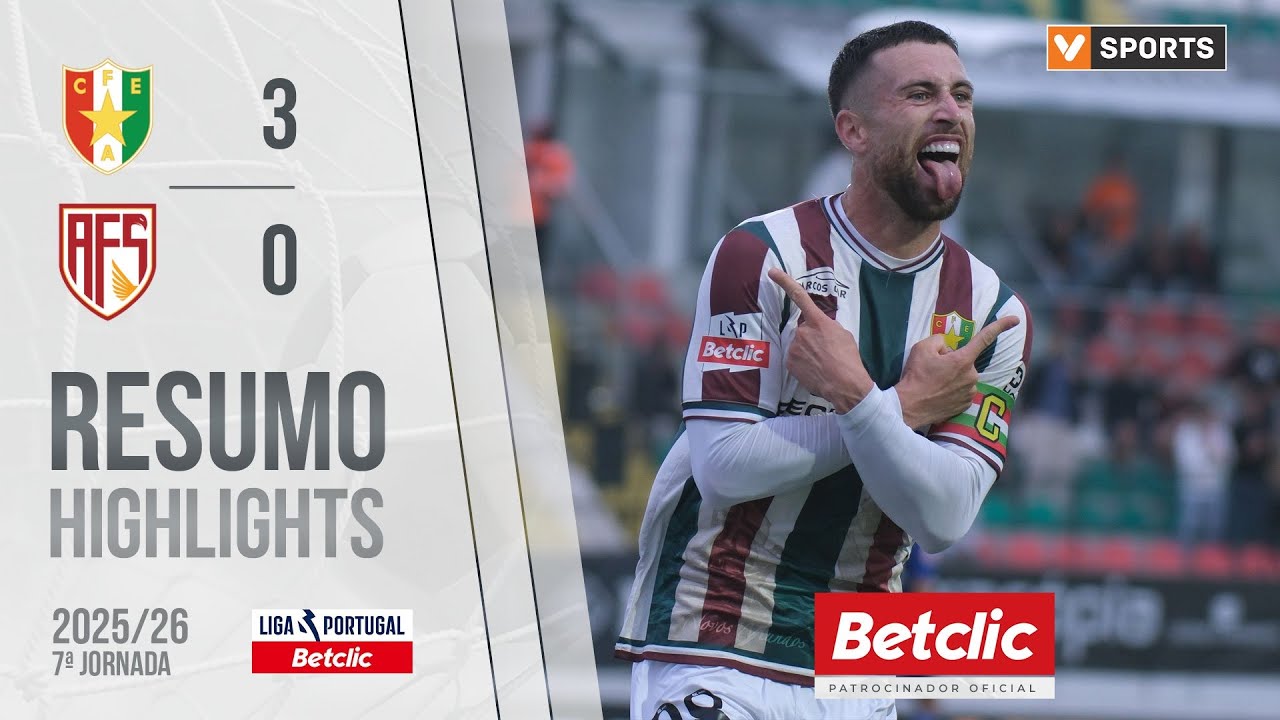 Resumo: Estrela Amadora 3-0 AVS (Liga 25/26 #7)