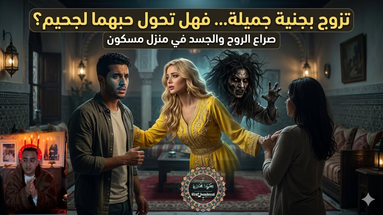 الحلقة 02:قصة الشاب لي تزوج بجنية🧝‍♀️وحولات ليه حياتو لجحيم😱