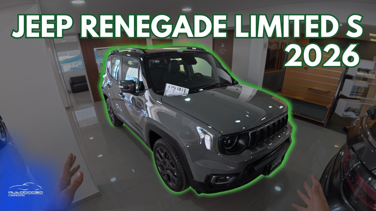 Jeep Renegade Limited "S" 2026 | DE LO MÁS POTENTE DEL SEGMENTO 🔥