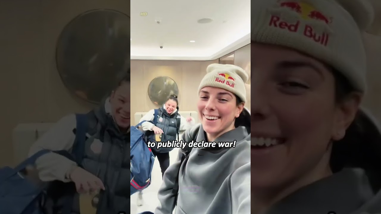 Hilary knight put trump in an extremely awkward position with just three well timed moves #nhl