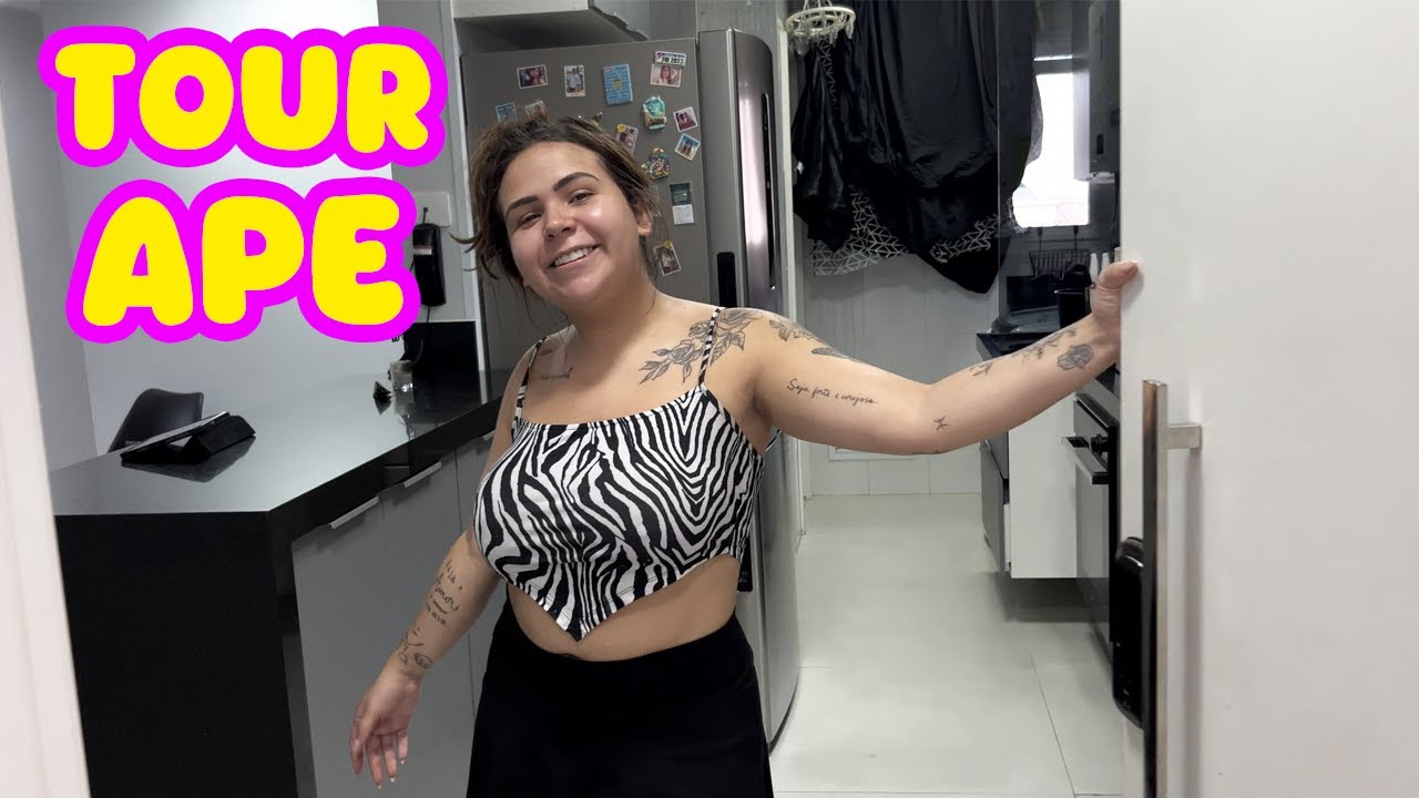 TOUR PELO NOSSO NOVO APARTAMENTO!!!