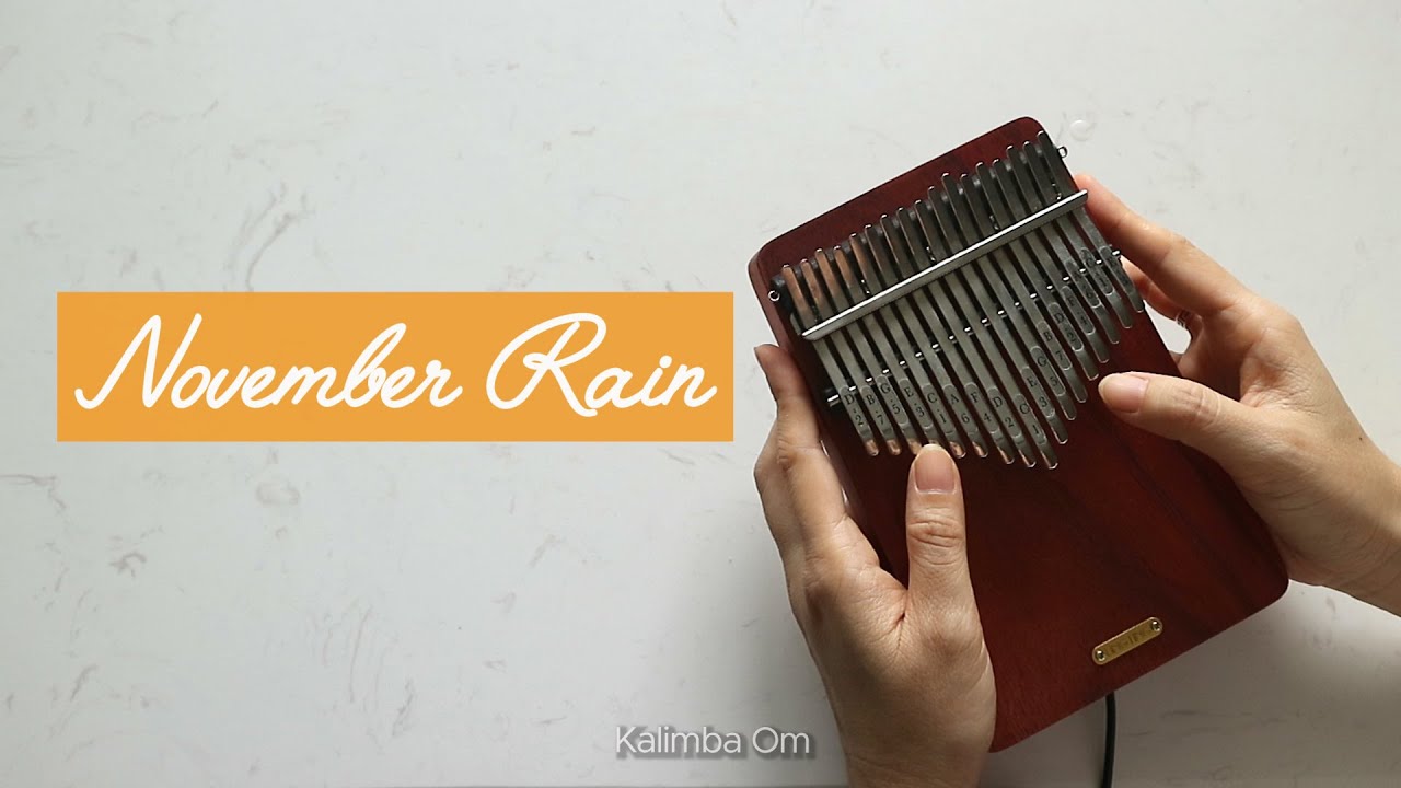 November Rain (Guns N' Roses) - Kalimba Cover With Tabs