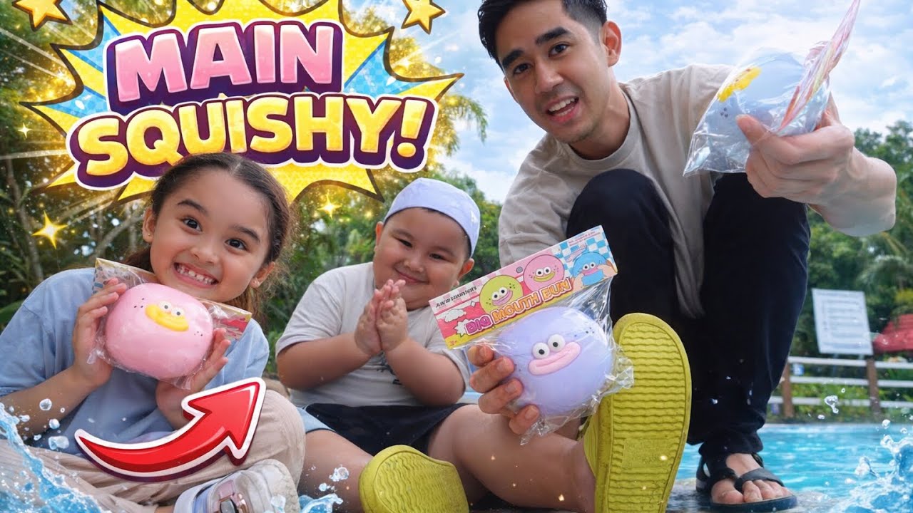 24 JAM MAIN SQUISHY 🤣 GEBU LEMBUT WOI !!!!
