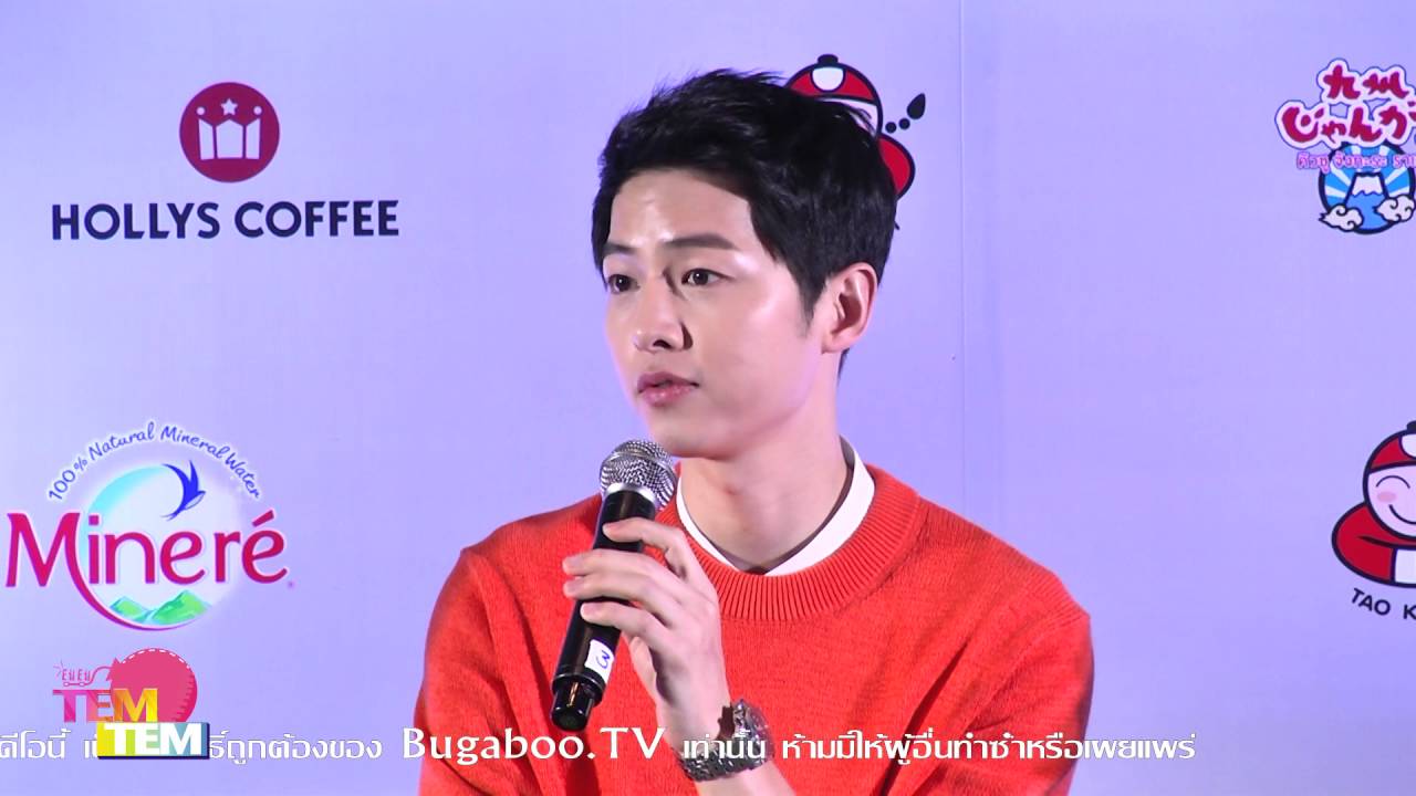 160507 SONG JOONG KI Asia Tour Fan Meeting in Bangkok Press Conference