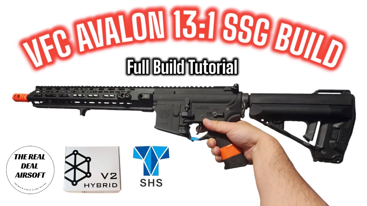 VFC Avalon Airsoft M4 13:1 SSG FULL BUILD! | Building & Shooting Test!