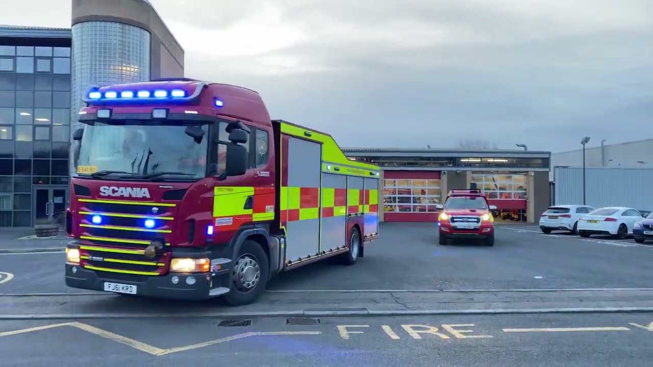 Technical Rescue R1 and R3 Turnout - Leicestershire Fire and Rescue Service