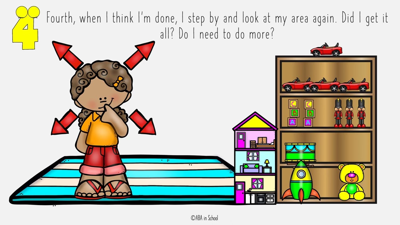 I Can Clean Up Preschool Social Skills Story Social Emotional Learning Activities