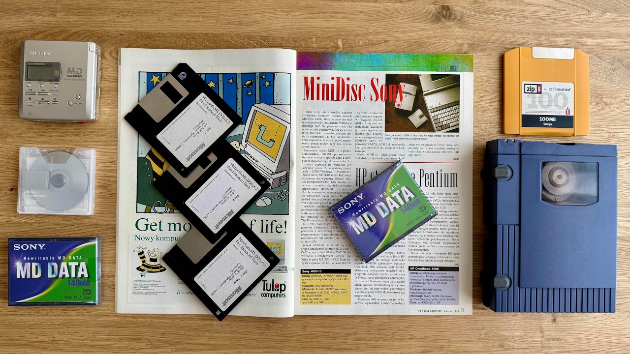 Przeglądam PC World sprzed 30 lat... i znalazłem to! Historia MD Data