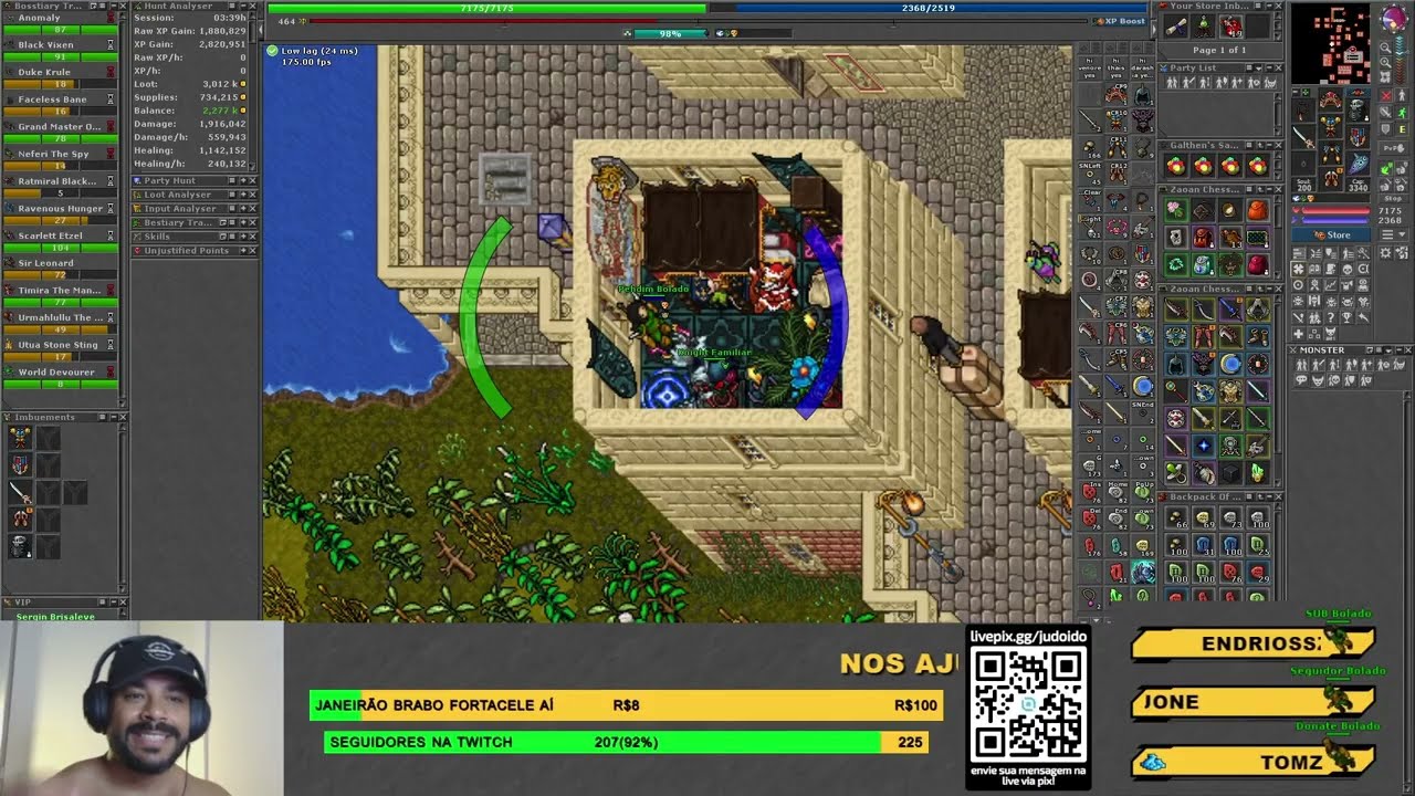 DIA 04 - FARMANDO CHAR NO TIBIA 2026