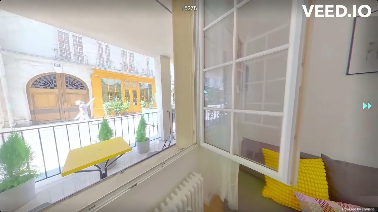 Furnished Apartment rental Studio - 22m² - Ile Saint Louis - Paris