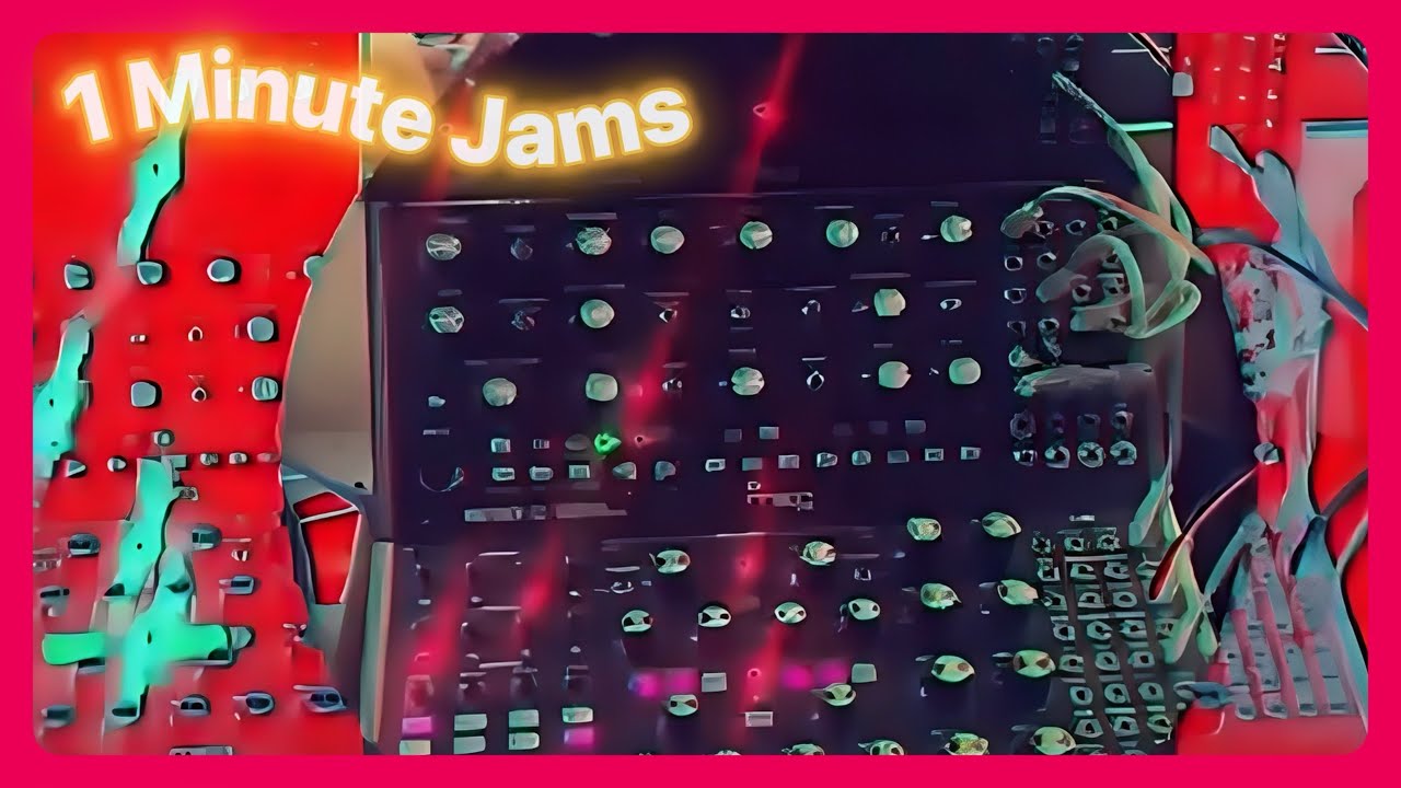 1 Minute Jams - Moog&rsquo;s Mother 32 DFAM Subharmonicon with Hologram Microcosm 