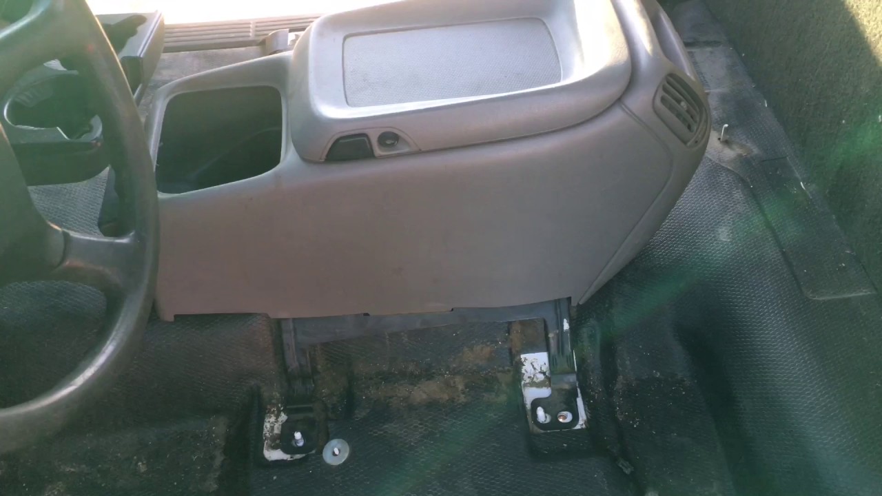 Silverado Center Console Swap