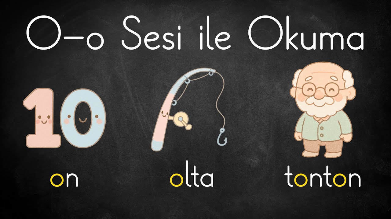 O Sesi ile Hece ve Kelime Okuma Çalışması | #ilkokumayazma #1sınıf #osesi