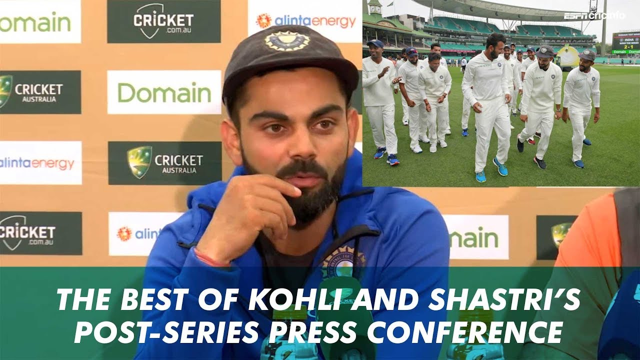 Tracer bullets and lead missiles | The best of the Kohli - Shastri press conference 🗣😂