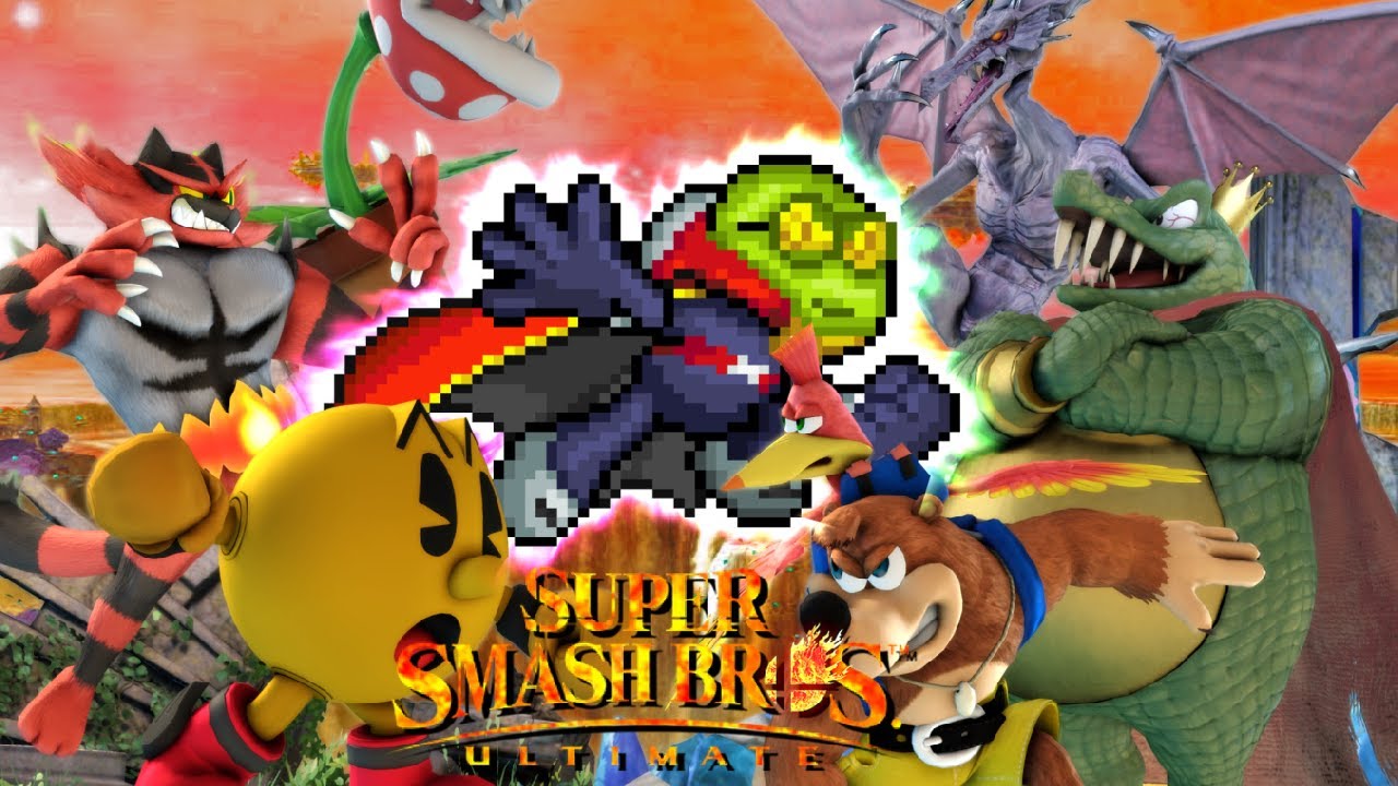 Top Ten Super Smash Bros. Ultimate Characters